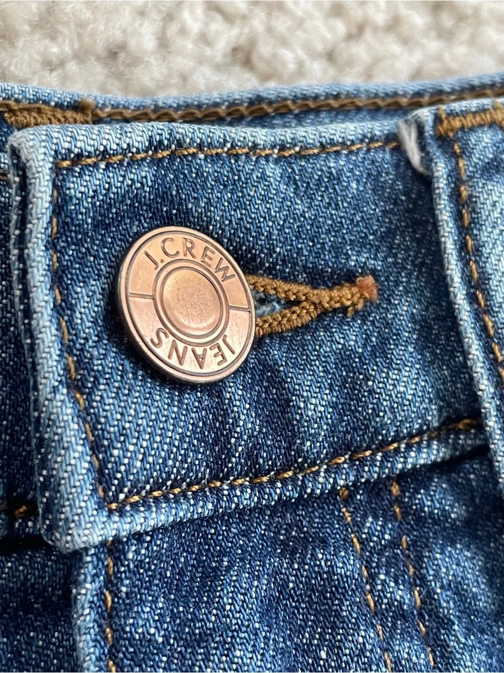 J. Crew Denim High-Rise Frayed 3.75